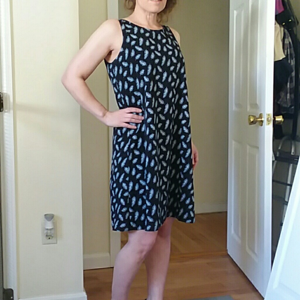 Fully lined flowey summer dress